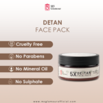 face pack and face scrub